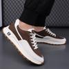 Fashion Male Handmade Outdoor Oxford Footwear Leather Men Comfortable Casual Shoes Breathable All-match Sneakers Classic Walking Shoes