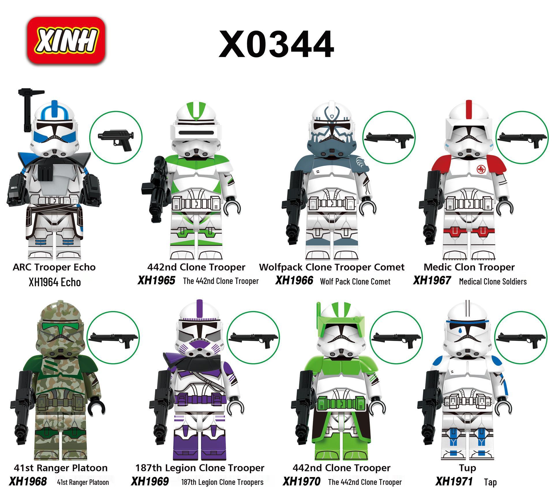 Clone Trooper Echo Children s Educational Building Blocks Helmet