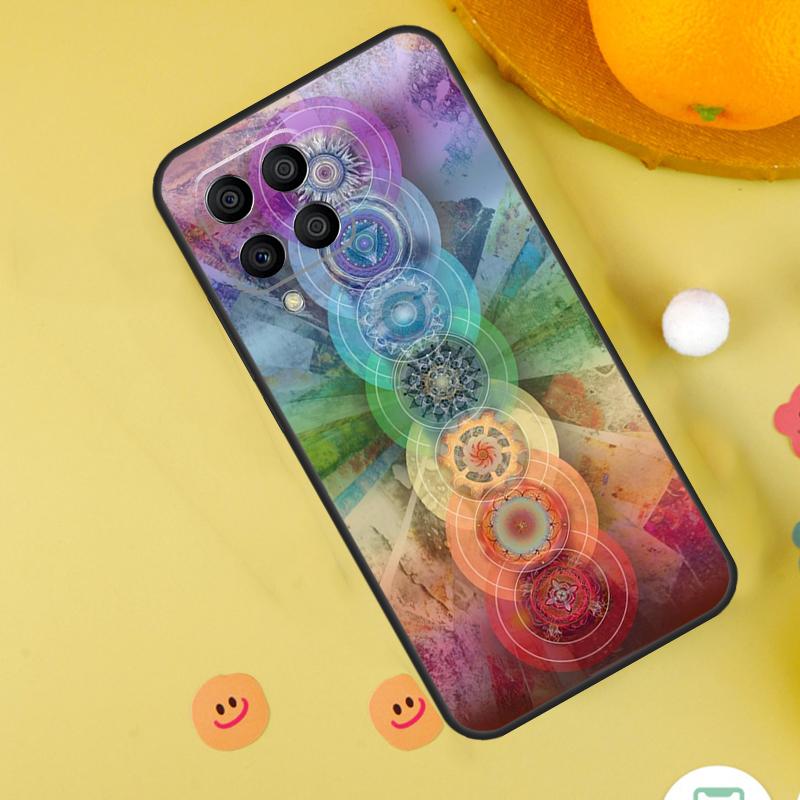 

Чехол для йоги с мандалой и чакрами для Samsung Galaxy M13 M14 M54 M23 M16 M11 M21 M31 M20 M34 M52 M32 M12 M36 M56 M15 M55 Samsung M15