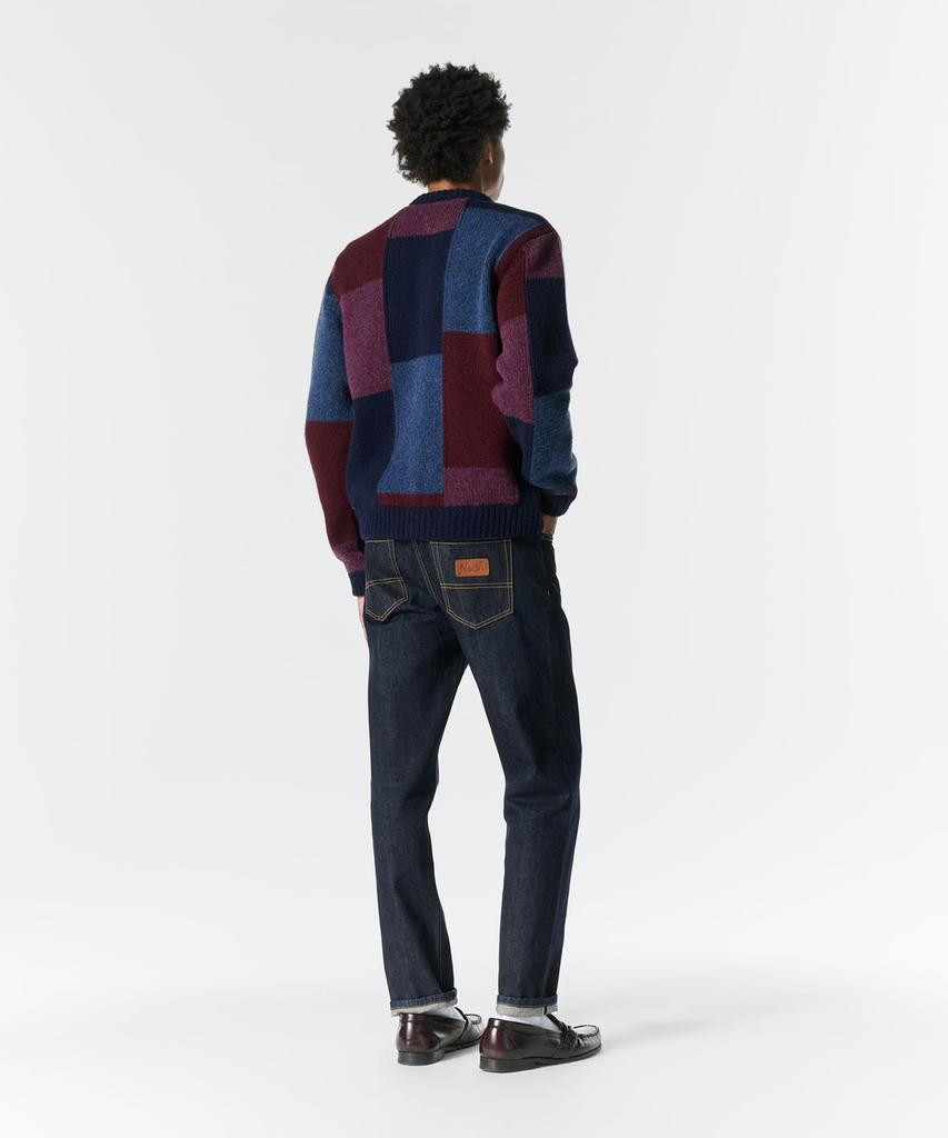 Noah (U) Shetland Patchwork Cardigan Multi