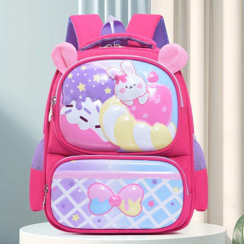 School bag lightweight children 3-6 years old new casual versatile spine protection burden reduction backpack