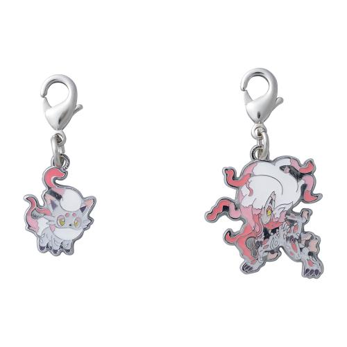 

[Pokemon] Pokemon Center National Pokedex Metal Charm H570 H571 Hisuian Zorua Zoroark