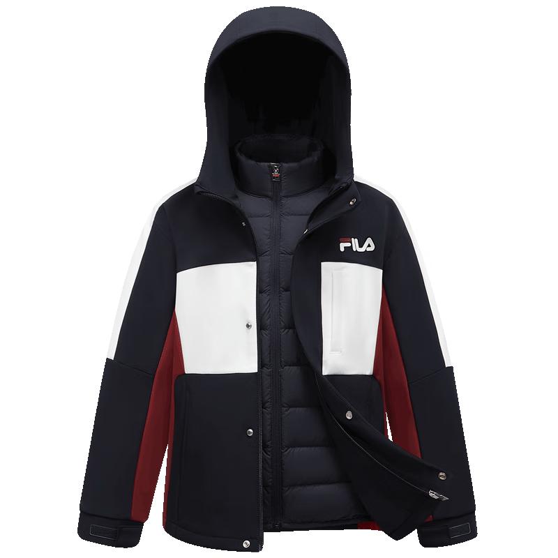 FILA Boys Spring 2026 Woven Down Padded Two-Piece Set 150