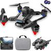 Js22 Foldable Obstacle-avoidance Drone With Hd Camera Colorful Lights Four-axis Remote Control Aircraft