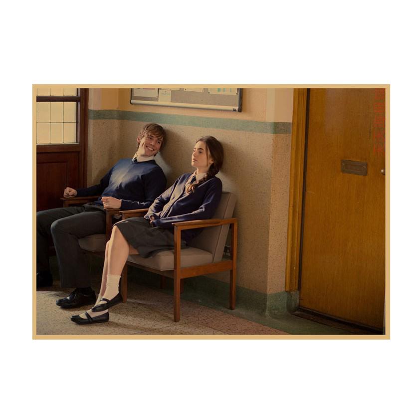 

Love Rosie Romance Movie Poster - Retro European & American Kraft Paper Wall Art 29.7X42cm (A3 size)