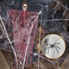 Hanging Hanging Ghost Pendant DIY Halloween Skeleton Pendant Halloween Skeleton Head  Courtyard