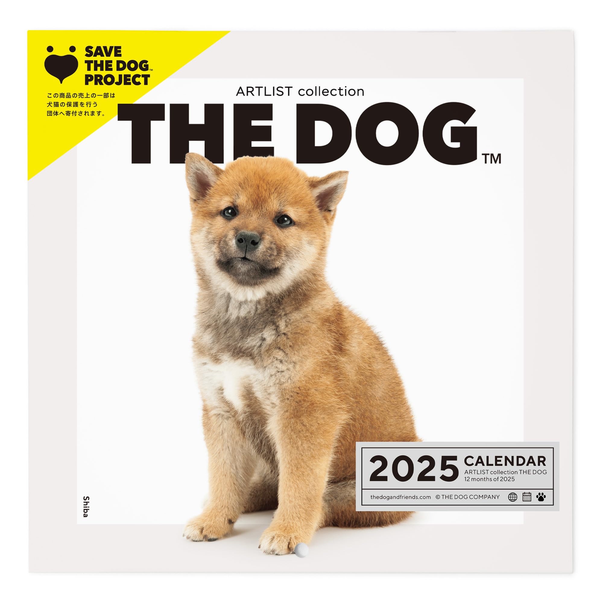 

Календарь THE DOG 2025 настенный мини-размер [Шиба]