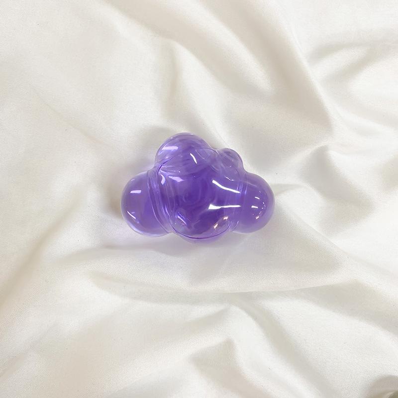 

Epoxy Mobile Phone Airbag Bracket Desktop Lazy Air Cushion Support Creative Cartoon Cloud Solid Color Portable Ring