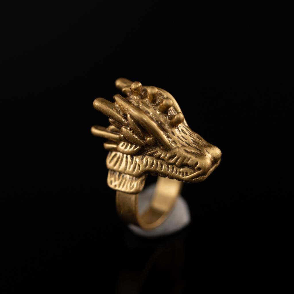 Medieval Copper Alloy Ring, Retro Court Style, High Sense Female Designer Temperament, New Ring