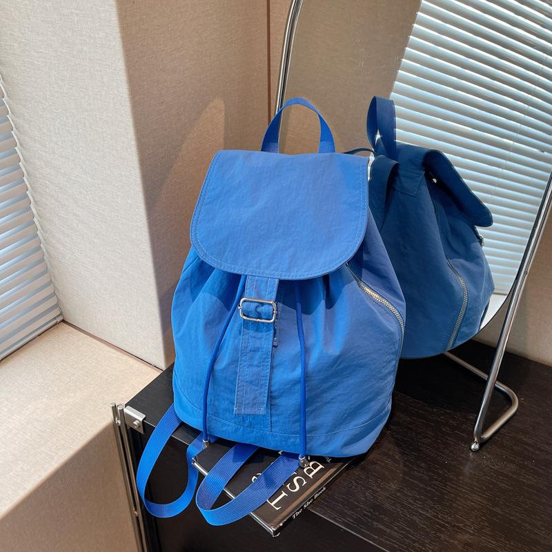 Casual Lightweight Cloth Bag Women's New Simple and Versatile Backpack Large-capacity Outdoor Sports Backpack