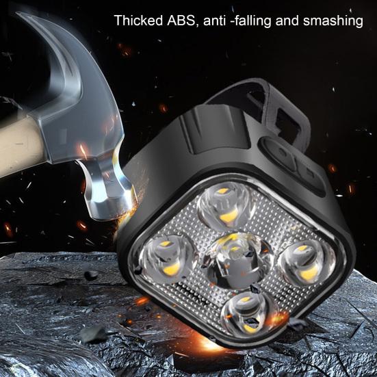 Ultra Bright Bike Light High Lumens Waterproof Rechargeable Non-Dazzling Simple Installation Bike Headlight Tail Light Set