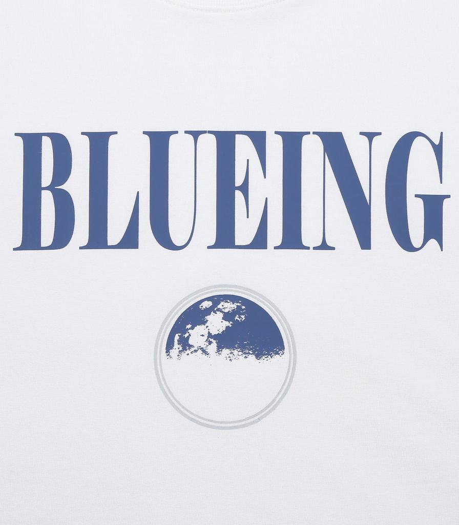 Beulluing Blueing Planet Logo Graphic Tee [White]