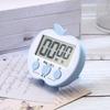 Countdown Timers Magnetic Suction Student Reminder Baking Timers Large Screen Reminder Plastic Material Apples Shaped