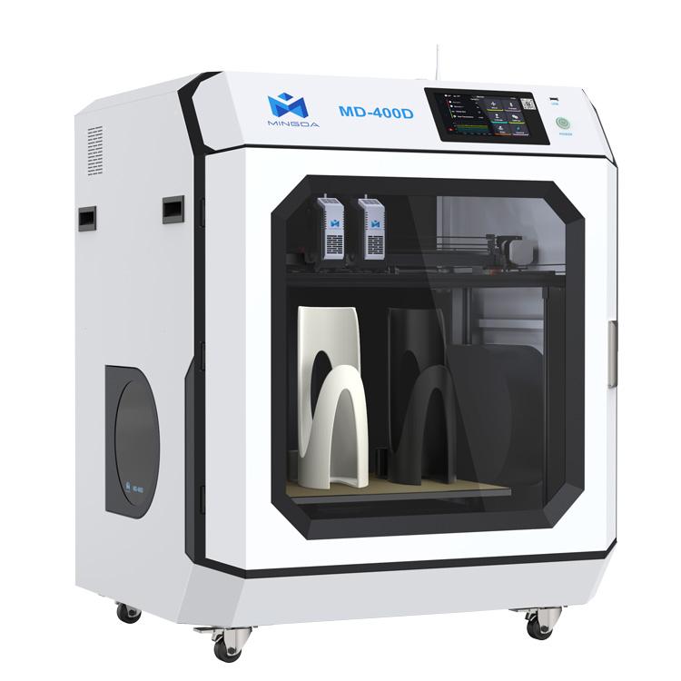 Minda 400D Industrieller FDM 3D-Drucker Mehrfarbiger Digitaler Etiketten- und Kartendrucker mit 1 Jahr Garantie & Großer Druckgröße