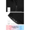 Open Bust Front Zipper Full Body Shaper With Lace Trim