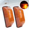 Amber Side Marker Light Fender Lamp for Mercedes Sprinter 1995-2006 with 12V 21W 1156 BA15S Bulb Turn Signal Clearance Indicator