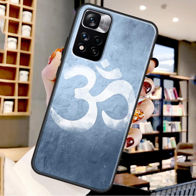 

Aum Om Namaste Symbol Zen Yoga Case For Xiaomi Redmi Note 12 11 10 9 8 Pro Note 12S 11S 10S 9S Cover For Redmi 9 10 12 C Redmi 10