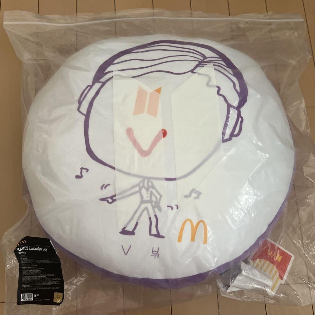 [USED] BTS McDonald's Collaboration Cushion V V