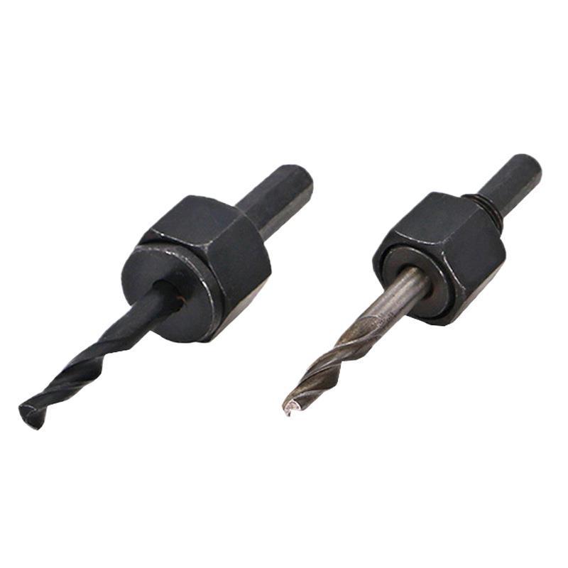 Woodworking Hole Saw Kit with Connecting Rod and Fixing Washer