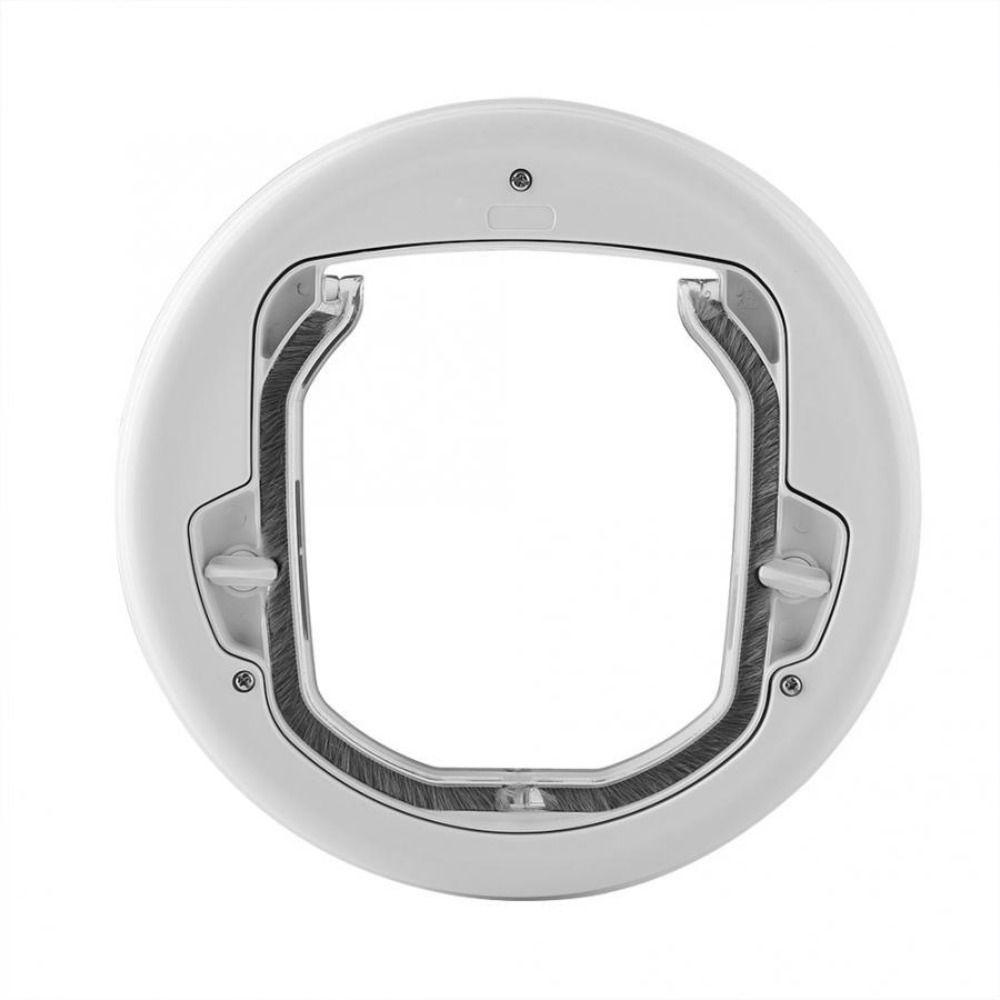 4 Ways Lock Dog Cat Flap Door Round Cat Interior Door Pets Dog Door Window  Sliding Glass Doors