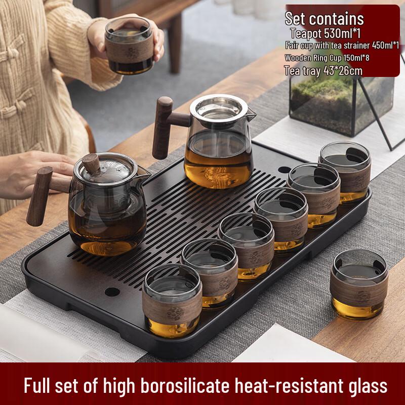 Naijiang Heat-Resistant Glass Luxury Tea Set