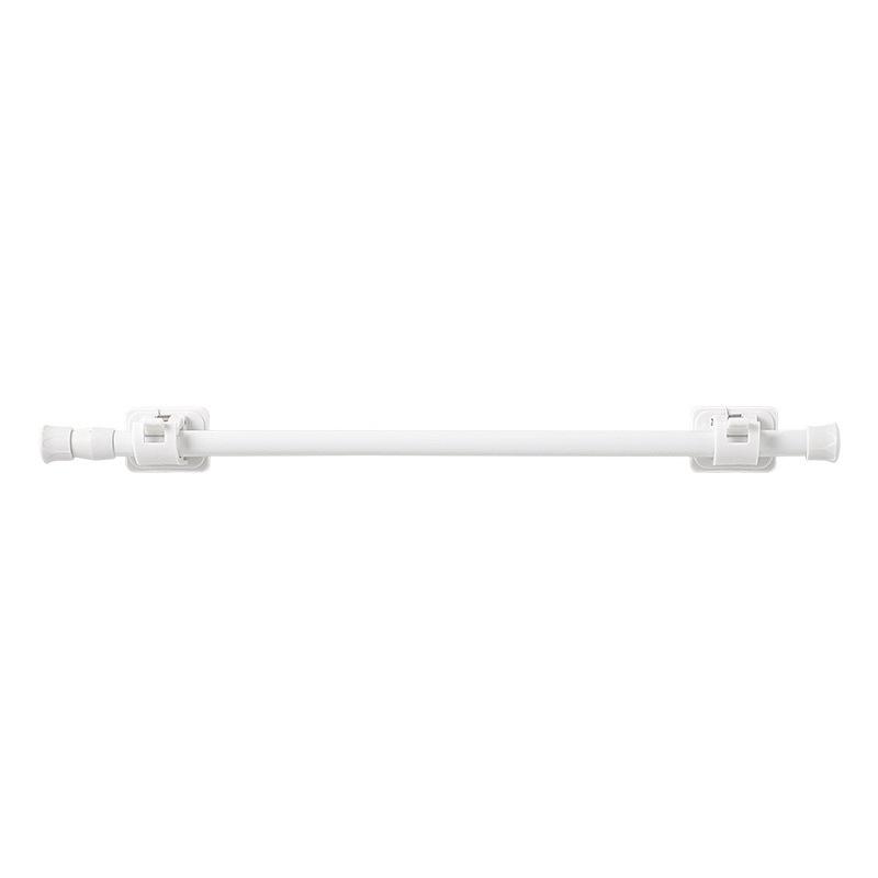 Telescopic No-Punch Hanging Clothes and Shower Curtain Rod
