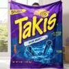 Weiche Kuschelige Takis Muster Flanelldecke Vielseitig, und Warm für Nickerchen Büro Schule Retro Zuhause Picknick Reise und Geschenk Decken