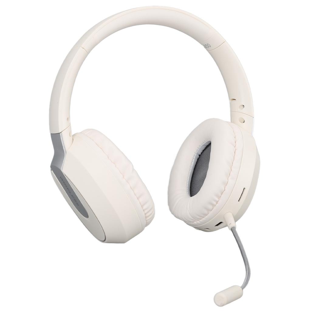 Wireless Gaming Headset Foldable Noise Reduction Soft Cushion Portable Bluetooth Gaming Headphones with Detachable Mic