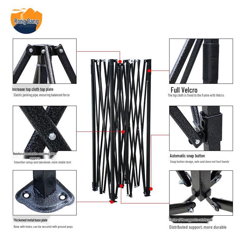 Rongbang Outdoor Foldable Sunshade Canopy Tent