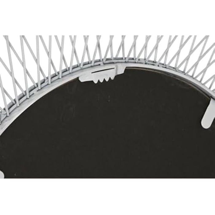 Wall Mirror - HOME ESPRIT - Urban - White Metal - 90 X 90 Cm - Contemporary Design