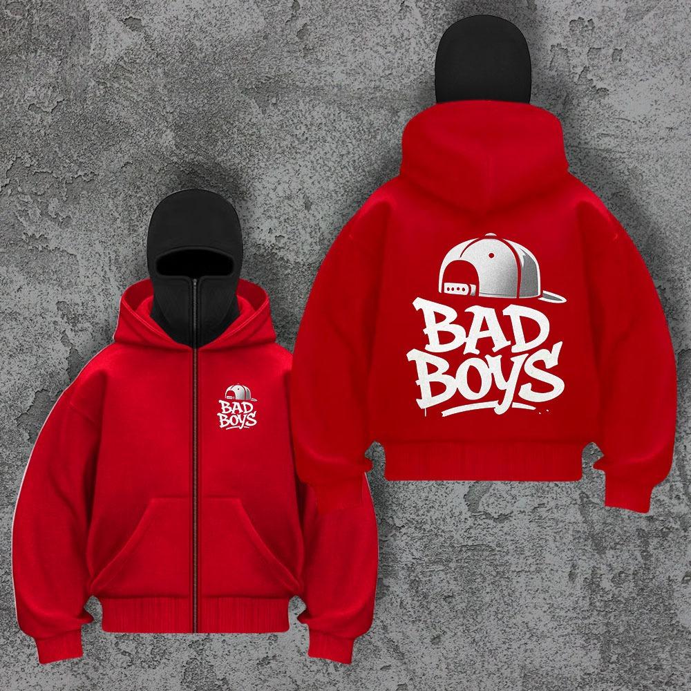 Amerikanischer High Street Hoodie mit Aufdruck, lockerer Passform und Nischen-Doppellagen-Hoodie für Paare, Trendiges Oberteil für Herren