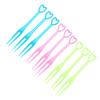 500Pcs/200Pcs Heart-Shaped Cake Forks Mini Children Plastic Dessert Fruit Fork Dinnerware Party Bake Utensils