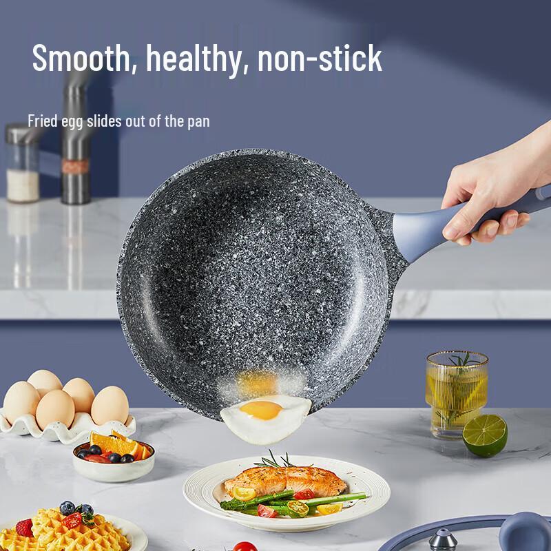 COOKER KING 28cm Non-stick Maifan Stone Micro-Pressure Pan