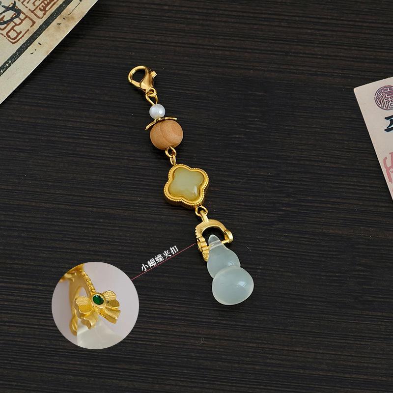 Traditional Lion Fortune Qipao Lapel Ornament for Hanfu Tea Ceremony
