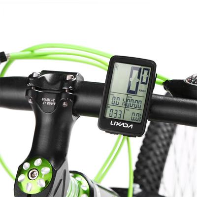 Lixada USB wiederaufladbarer kabelloser Fahrradcomputer Fahrradtacho Kilometerzähler