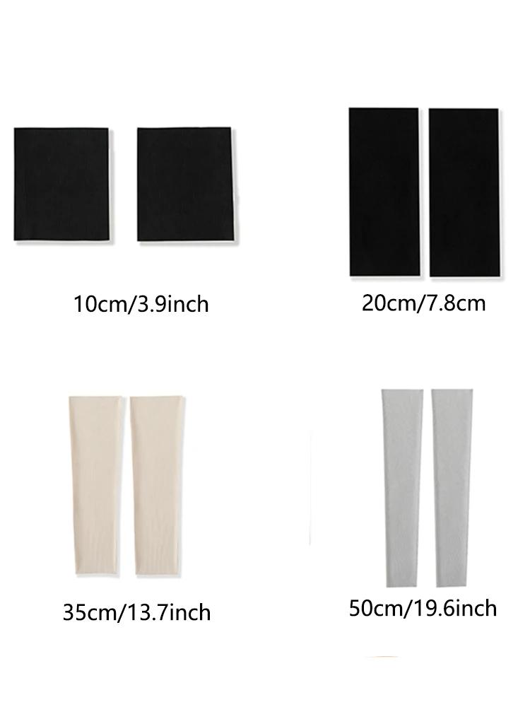 Unisex Summer Ice Silk Wrist Arm Protection Sleeves for Warm AirConditioned Rooms Fake Sleeves for Comfortable Climate Control