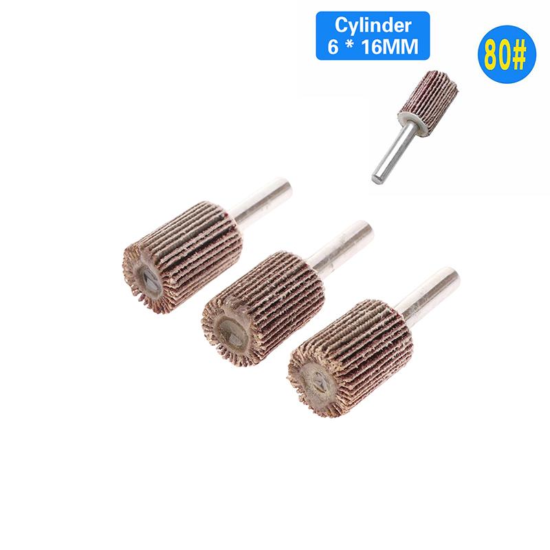 

3 шт. Лепестковый шлифовальный круг с зернистостью 80 из частиц оксида алюминия, шлифовальный круг для удаления ржавчины, заусенцев, шлифовки, полировки, плоский