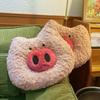 Pink Pig Plush Toy Soft Plush Fill Big Nose Pig Pillow Room Sofa Office Decoration Cushion Birthday Girl Gift