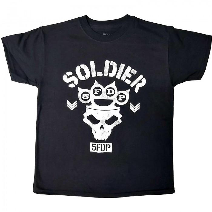 Five Finger Death Punch Childrens/Kids Soldier Cotton T-Shirt