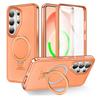 Funda para Samsung S26 ultra Magnética Con Soporte funda resistente Con Soporte Plegable A Prueba de Golpes Antihuellas carcasa Carga Inalámbrica