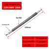Stainless Steel Oven Heating Rod with Fins