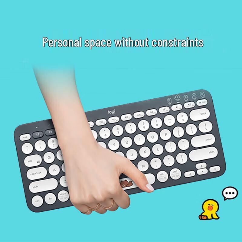 Logitech K380 LINE FRIENDS Multi-Device Bluetooth Keyboard