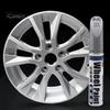 Car Rim Touch-Up Paint Wheel Touch-Up Pen Kit Super Adhesion Waterproof Compact Size Portable Car Wheel Scuff Scratch Repair Pen