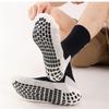 Men's Anti-Slip Mid-Calf Breathable Sports Socks with Towel Bottom for Football, Running, and Basketball.