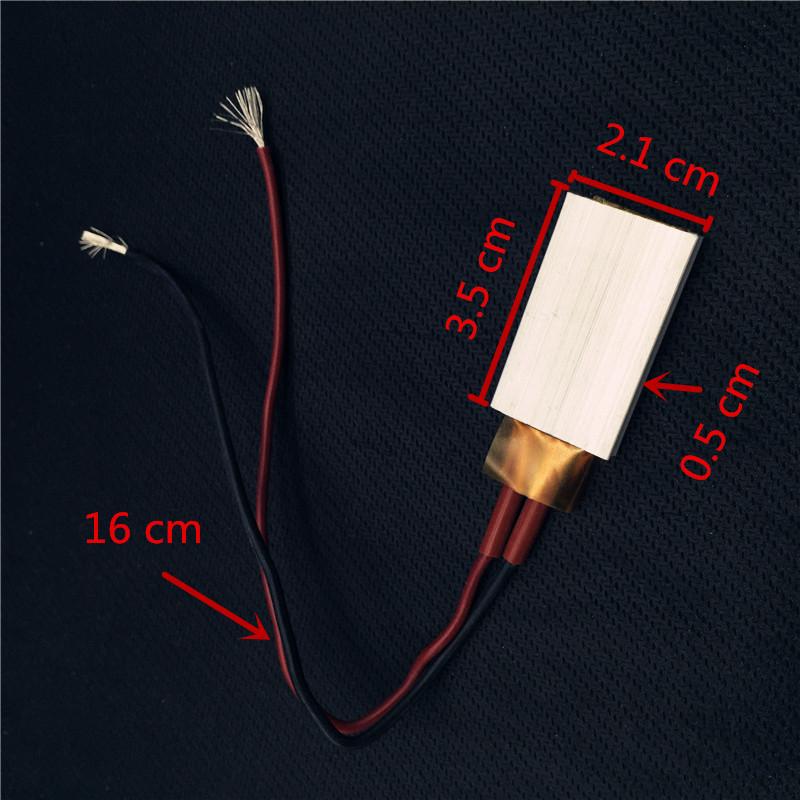 1 Stück 12V PTC Heizungen Heizelement Haartrockner Zubehör Lockenwickler Heizung 80/120/220 Grad Celsius Luftheizer