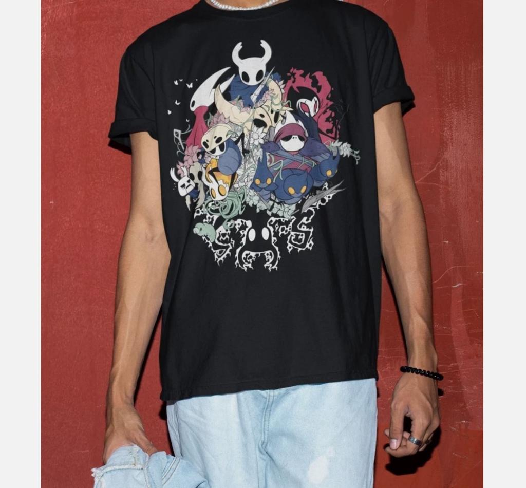 Unisex Hollow Knight Gaming T-Shirt, Indie Videogame Shirt