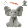 Animierter sprechender Guck-Guck und singender Elefant Baby Kinder Bildungsgeschenke