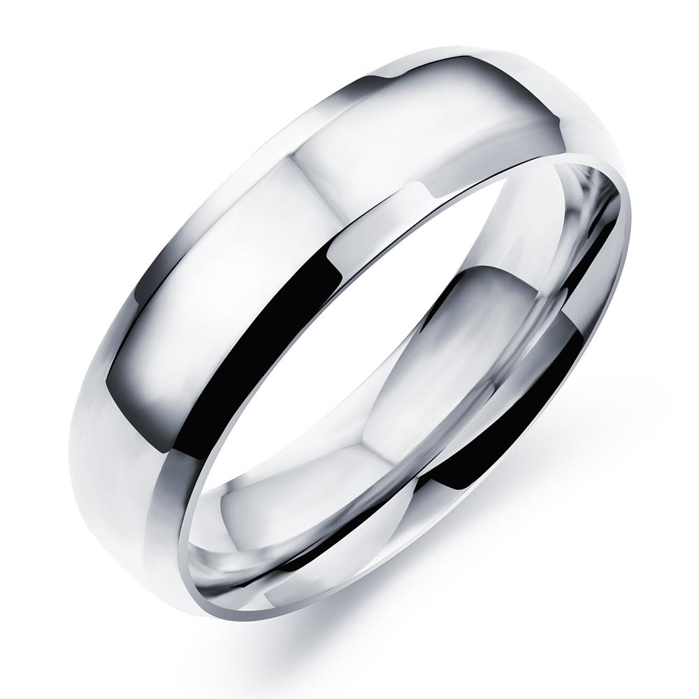 JeeMango 316L Stainless Steel 18K Gold Plated Couple Ring Jewelry For Women Men Simple Surface Trendy Wedding Ring OGJ479G