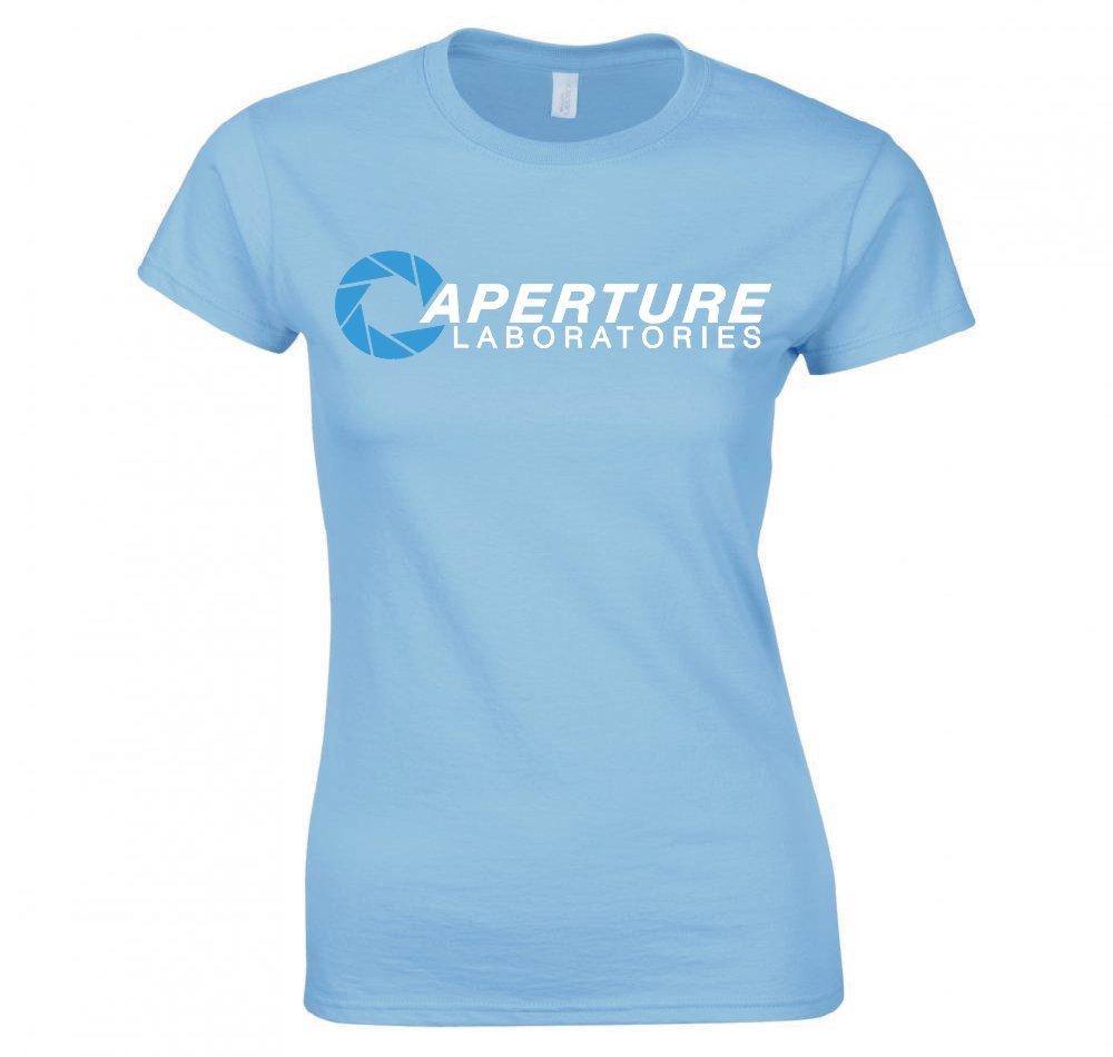 Portal Aperture Laboratories Ladies Tshirt New S