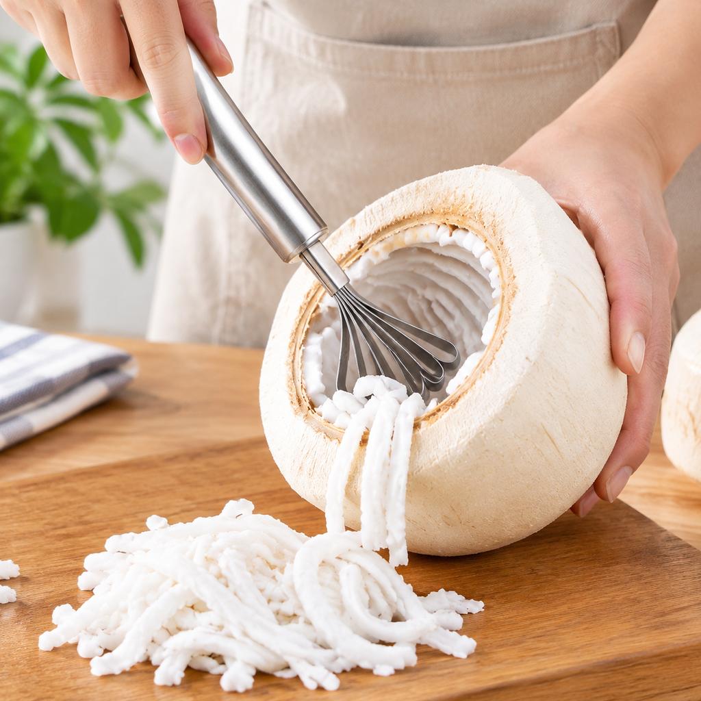 Stainless Steel Coconut Grater Shredder Tool